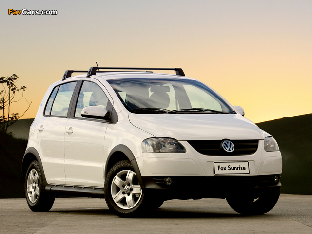 Volkswagen Fox Sunrise 2009 images (640 x 480)