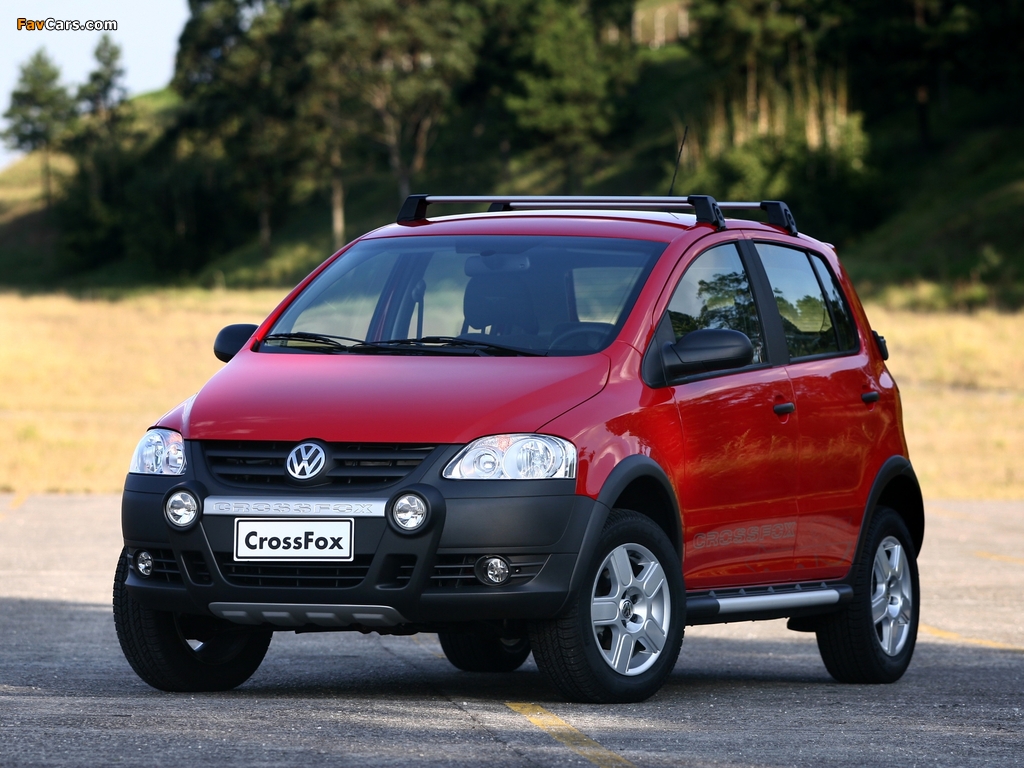 Volkswagen CrossFox 2008–09 wallpapers (1024 x 768)