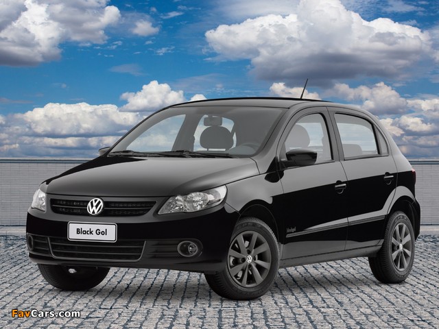 Images of Volkswagen Black Gol 2011 (640 x 480)