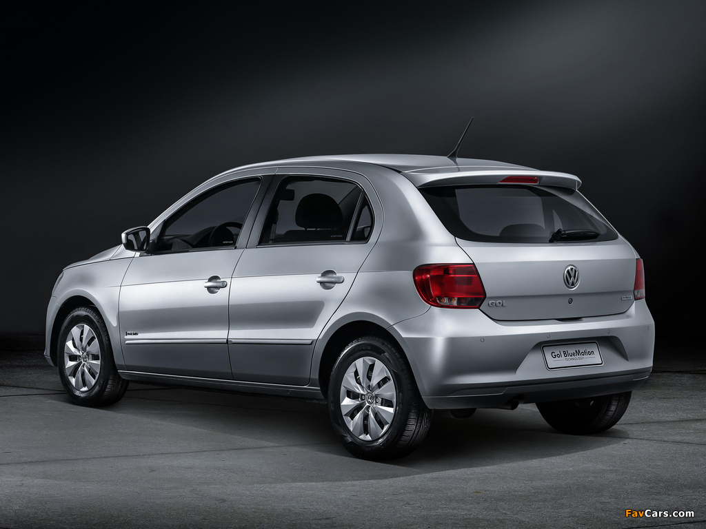 Images of Volkswagen Gol BlueMotion 5-door 2012 (1024 x 768)