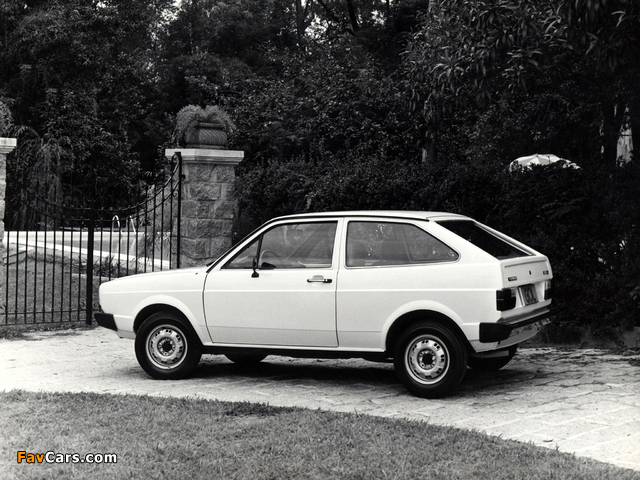Volkswagen Gol 1980–86 images (640 x 480)