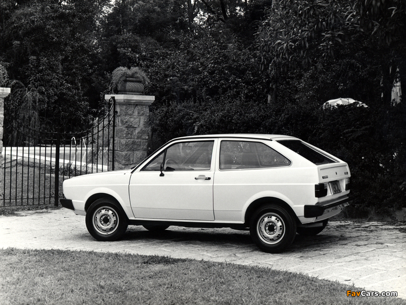 Volkswagen Gol 1980–86 images (800 x 600)
