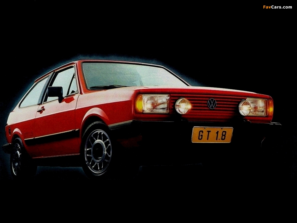 Volkswagen Gol GT 1984–86 wallpapers (1024 x 768)