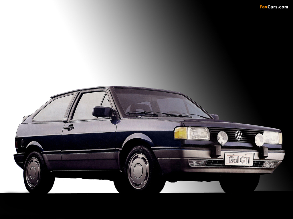 Volkswagen Gol GTI 1988–94 wallpapers (1024 x 768)