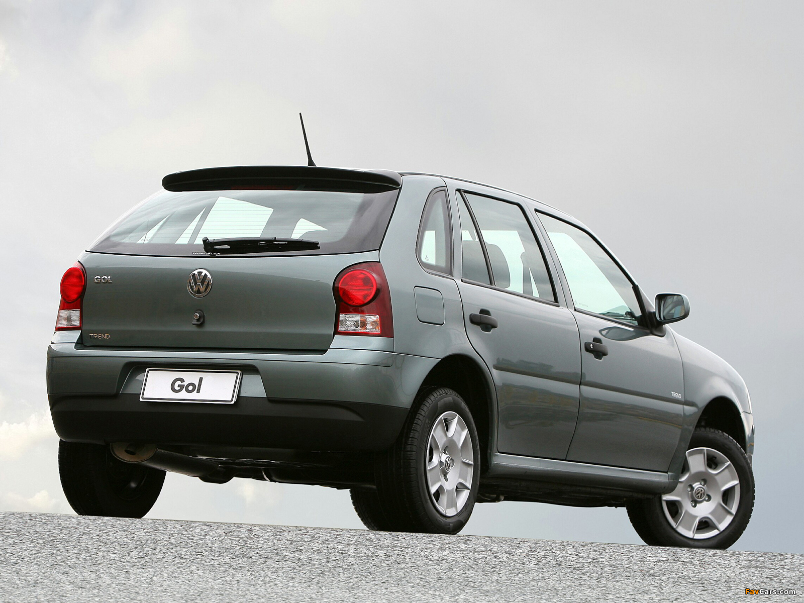 Volkswagen Gol Trend 2008–12 wallpapers (1600 x 1200)