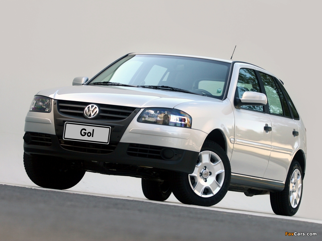 Volkswagen Gol Power (IV) 2007–08 wallpapers (1024 x 768)