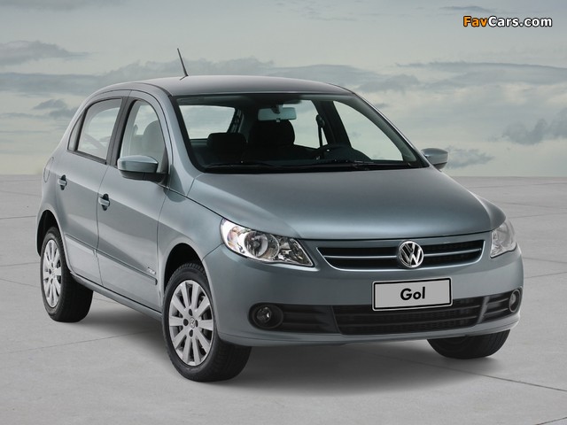 Volkswagen Gol Trend (V) 2008–12 wallpapers (640 x 480)