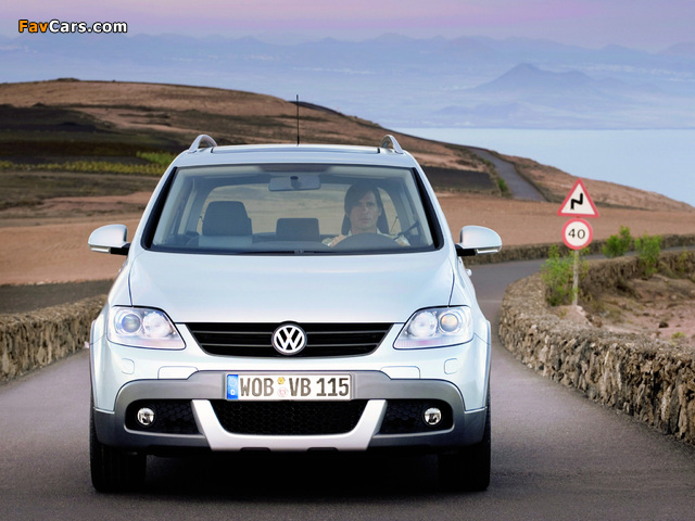 Pictures of Volkswagen CrossGolf 2006–09 (640 x 480)