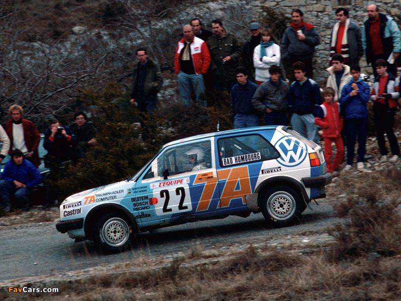 Images of Volkswagen Golf GTI Rally Car (Typ 19) 1984–86 (800 x 600)