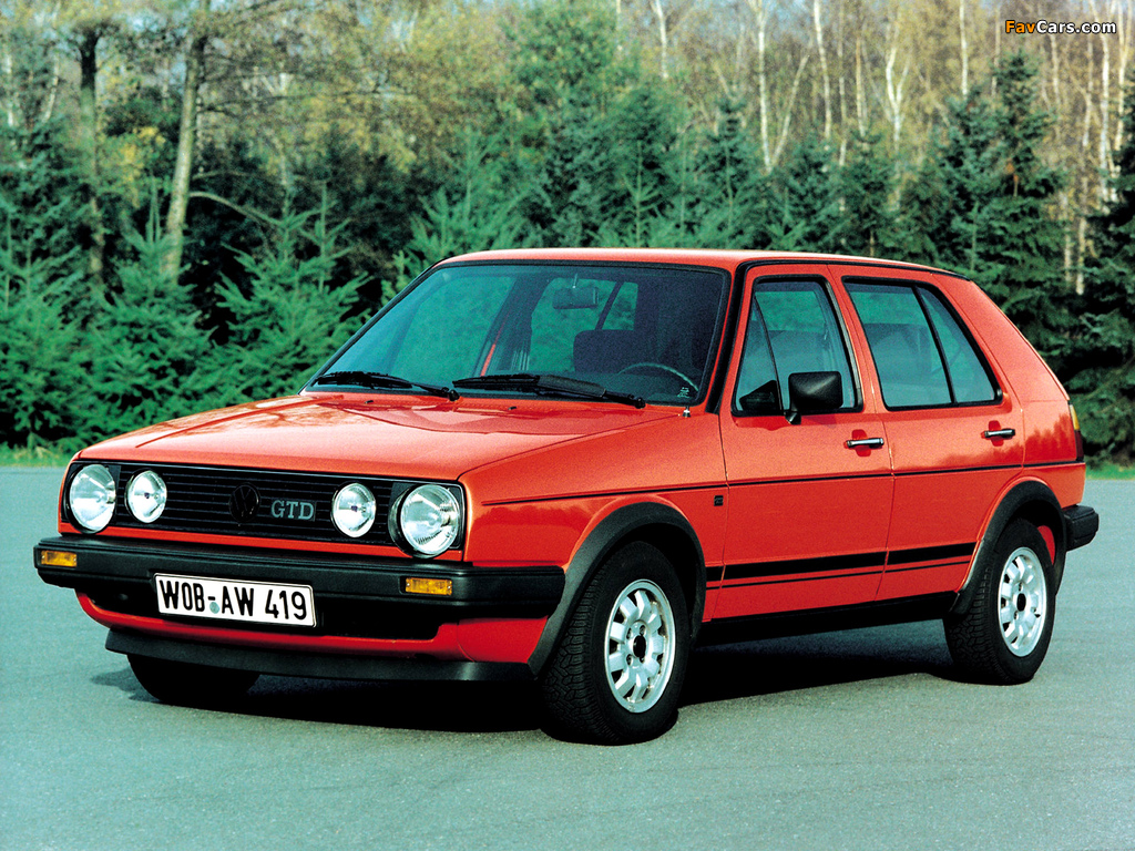 Images of Volkswagen Golf GTD (Typ 19) 1985–87 (1024 x 768)