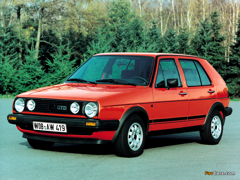 Images of Volkswagen Golf GTD (Typ 19) 1985–87 (800 x 600)