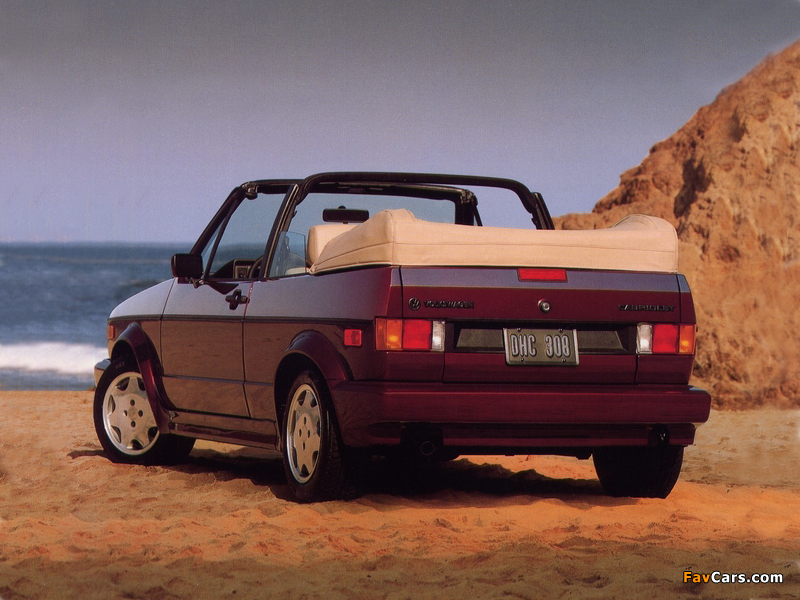 Images of Volkswagen Cabriolet (Typ 17) 1988–93 (800 x 600)