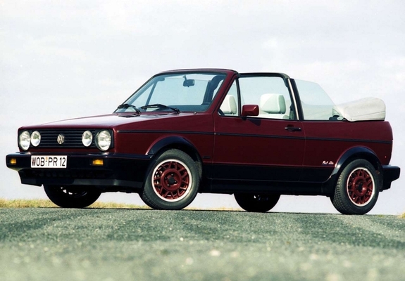 Images of Volkswagen Golf Cabrio Bel Air (Typ 17) 1990