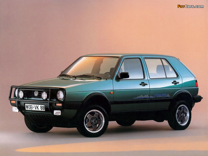 Images of Volkswagen Golf Country (Typ 1G) 1990–91 (800 x 600)