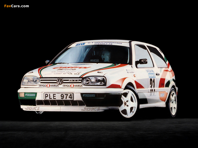 Images of Volkswagen Golf GTI 16V Group F2 (Typ 1H) 1994 (800 x 600)
