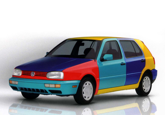 Images of Volkswagen Golf Harlekin (Typ 1H) 1996