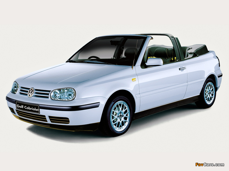 Images of Volkswagen Golf Cabrio ZA-spec (Typ 1J) 1998–2003 (800 x 600)