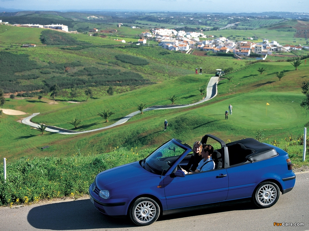 Images of Volkswagen Golf Cabrio (Typ 1J) 1998–2002 (1024 x 768)