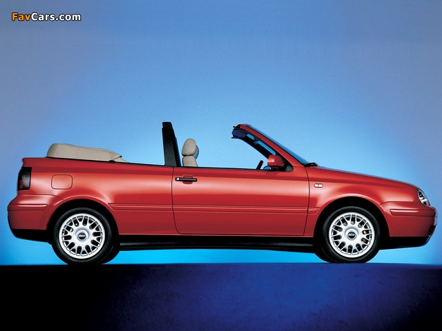 Images of Volkswagen Golf Cabrio (Typ 1J) 1998–2002 (640 x 480)