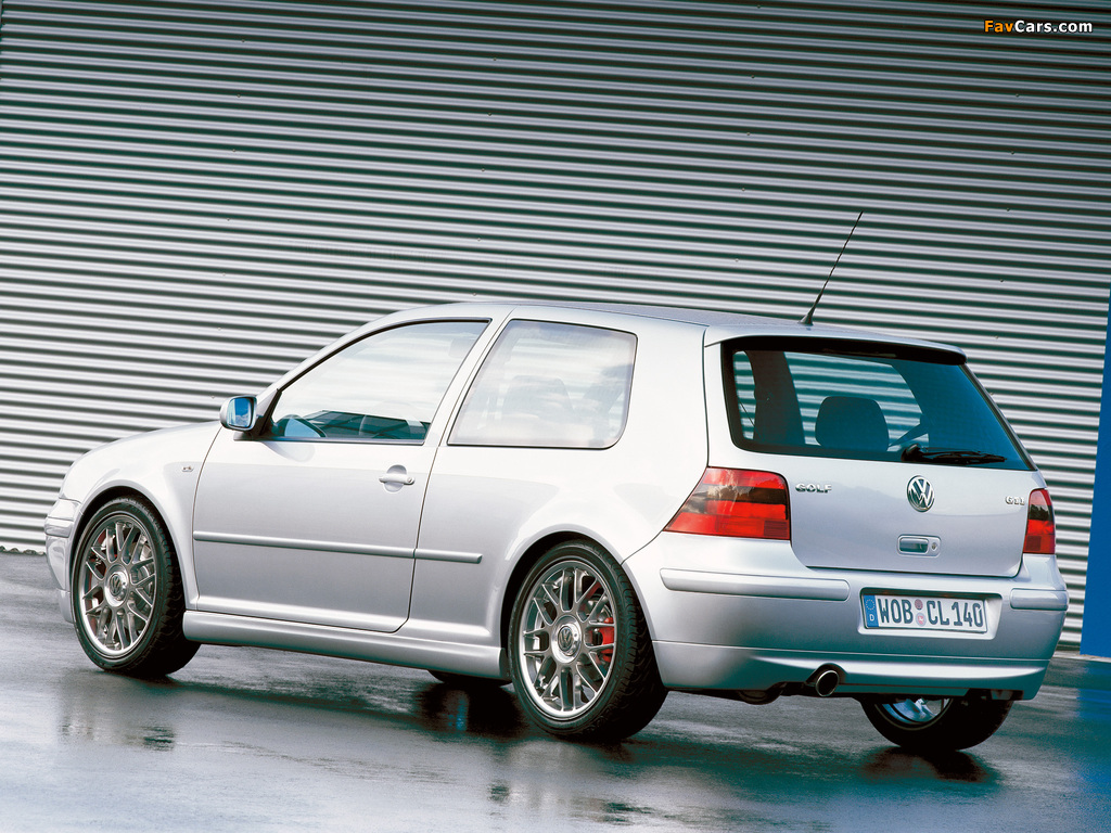 Images of Volkswagen Golf GTI 25th Anniversary (Typ 1J) 2001 (1024 x 768)