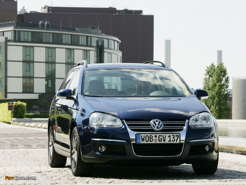 Images of Volkswagen Golf Variant (Typ 1K) 2007–09 (800 x 600)