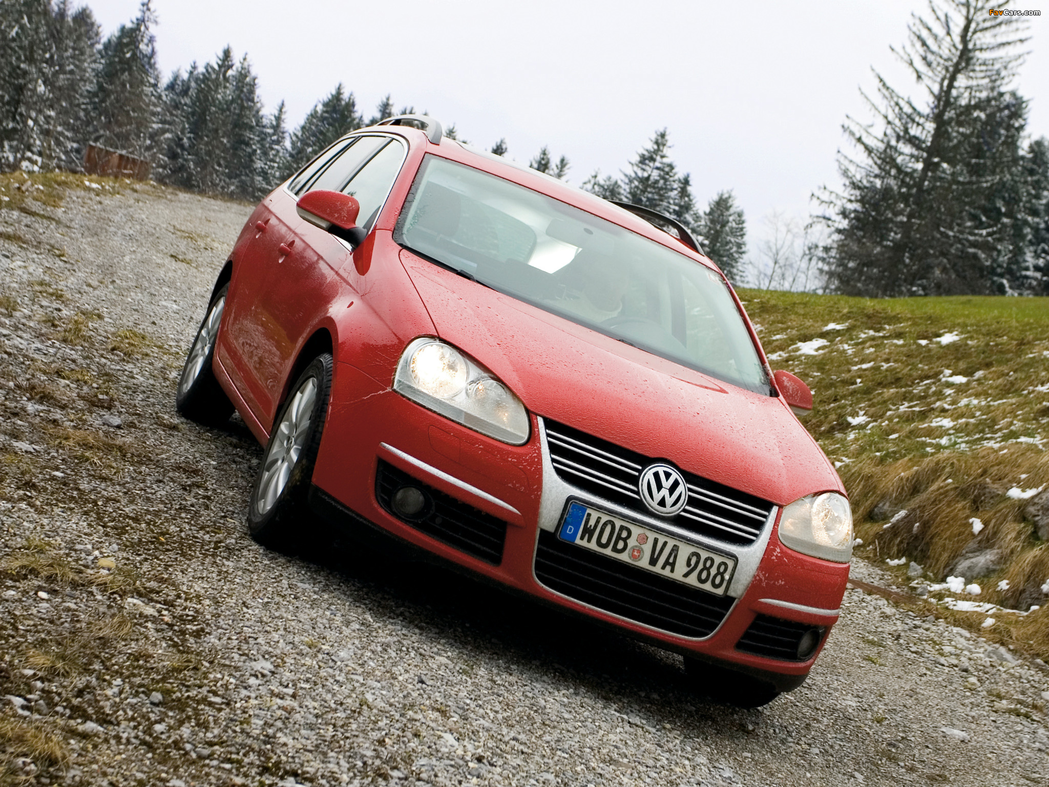Images of Volkswagen Golf Variant (Typ 1K) 2007–09 (2048 x 1536)