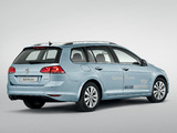 Images of Volkswagen Golf TDI BlueMotion Variant (Typ 5G) 2013