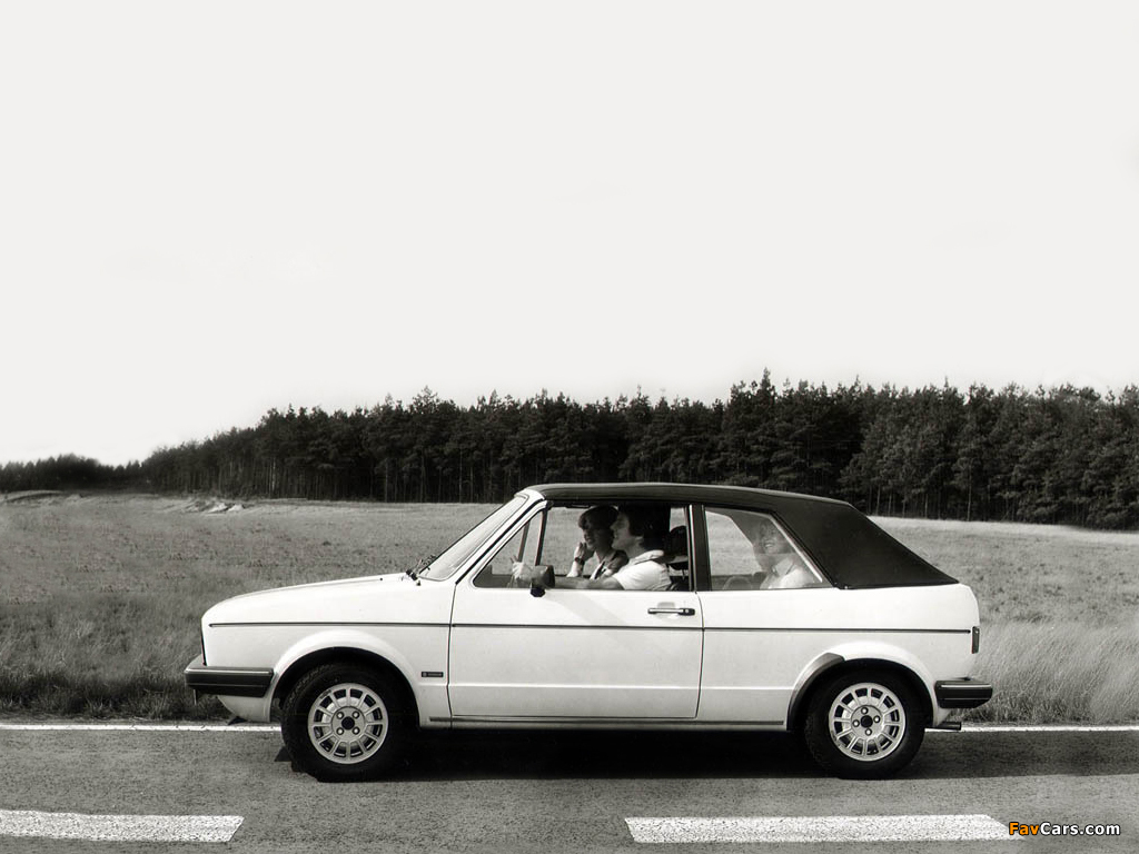 Photos of Volkswagen Golf Cabrio (Typ 17) 1979–88 (1024 x 768)