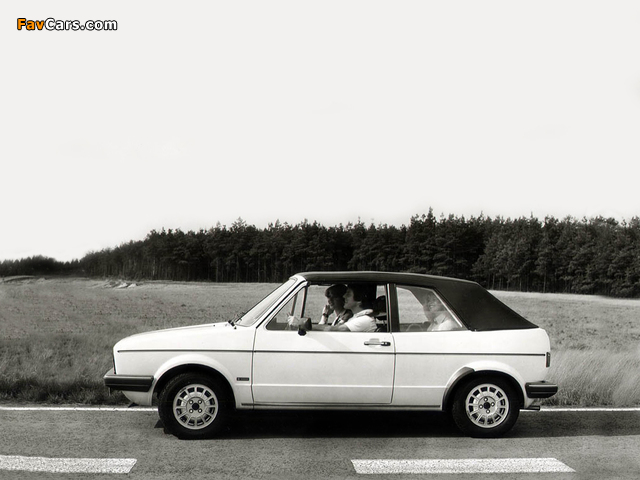 Photos of Volkswagen Golf Cabrio (Typ 17) 1979–88 (640 x 480)
