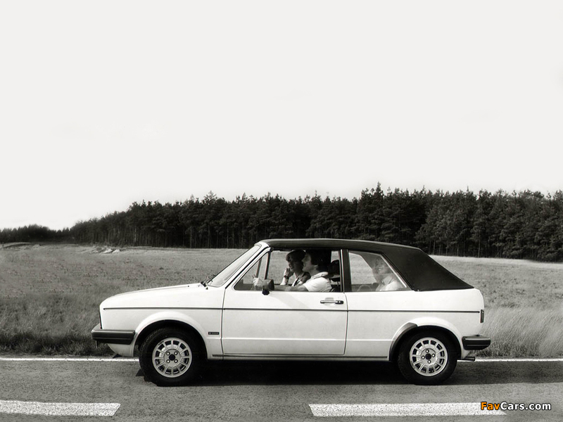 Photos of Volkswagen Golf Cabrio (Typ 17) 1979–88 (800 x 600)