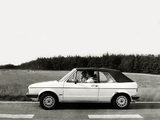 Photos of Volkswagen Golf Cabrio (Typ 17) 1979–88