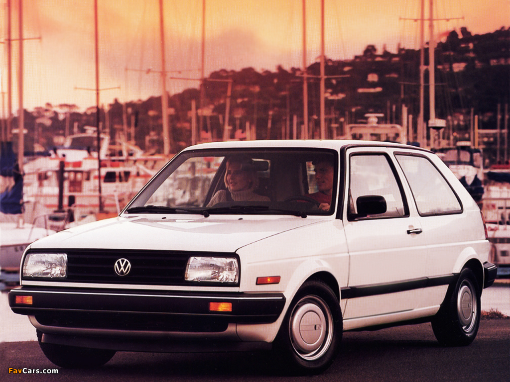 Photos of Volkswagen Golf 3-door US-spec (Typ 1G) 1987–92 (1024 x 768)