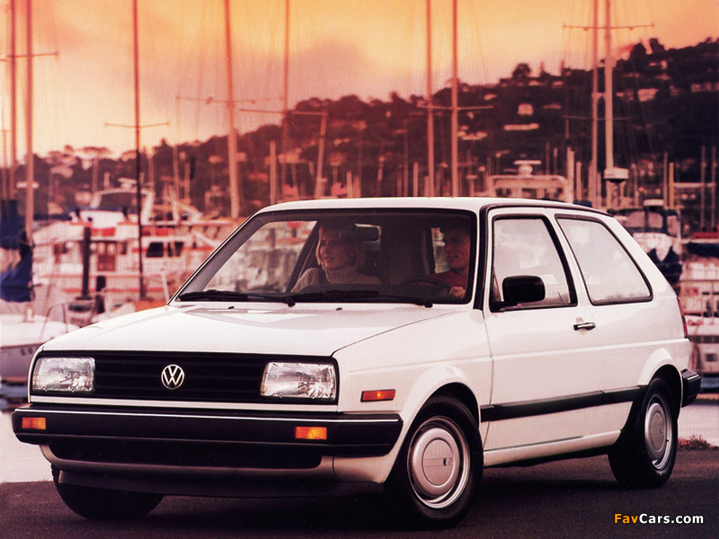Photos of Volkswagen Golf 3-door US-spec (Typ 1G) 1987–92 (800 x 600)