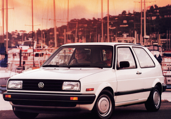 Photos of Volkswagen Golf 3-door US-spec (Typ 1G) 1987–92