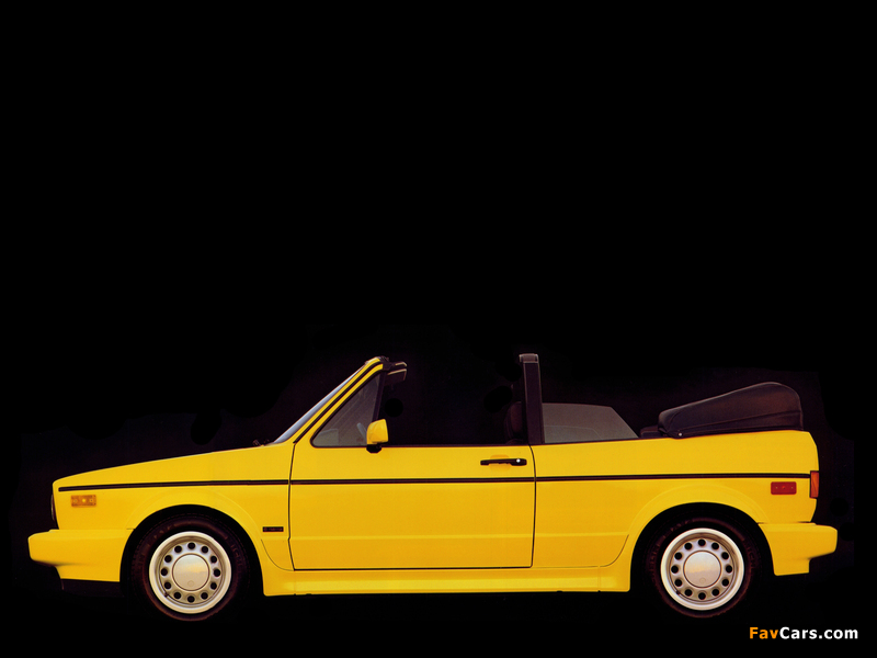 Photos of Volkswagen Cabriolet (Typ 17) 1988–93 (800 x 600)