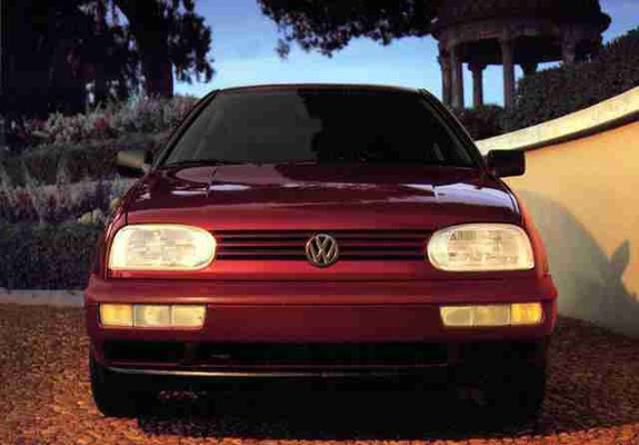 Photos of Volkswagen Golf 5-door US-spec (Typ 1H) 1991–97