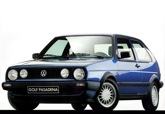 Photos of Volkswagen Golf Pasadena (Typ 1G) 1991