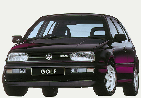 Photos of Volkswagen Golf VR6 5-door ZA-spec (Typ 1H) 1992–97