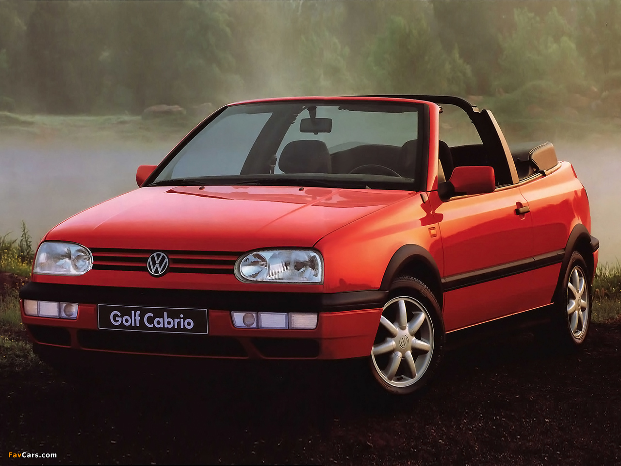 Photos of Volkswagen Golf Cabrio (Typ 1H) 1993–97 (1280 x 960)