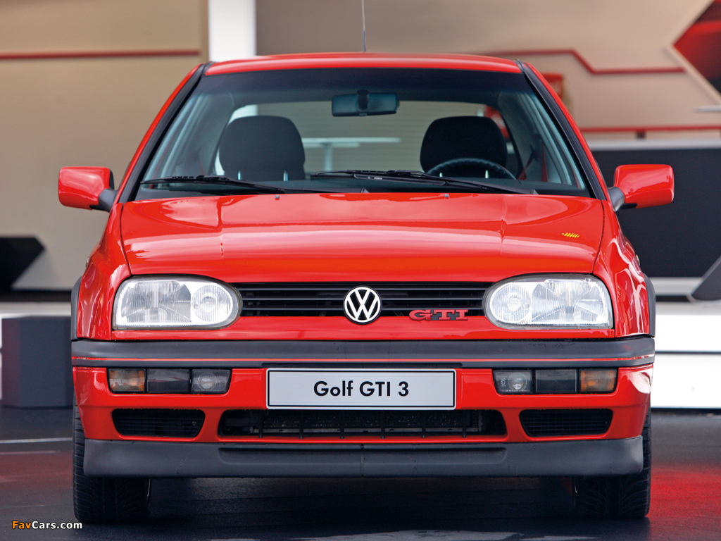 Photos of Volkswagen Golf GTI Special Edition (Typ 1H) 1996 (1024 x 768)