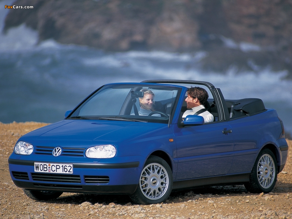 Photos of Volkswagen Golf Cabrio (Typ 1J) 1998–2002 (1024 x 768)