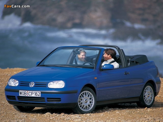 Photos of Volkswagen Golf Cabrio (Typ 1J) 1998–2002 (640 x 480)