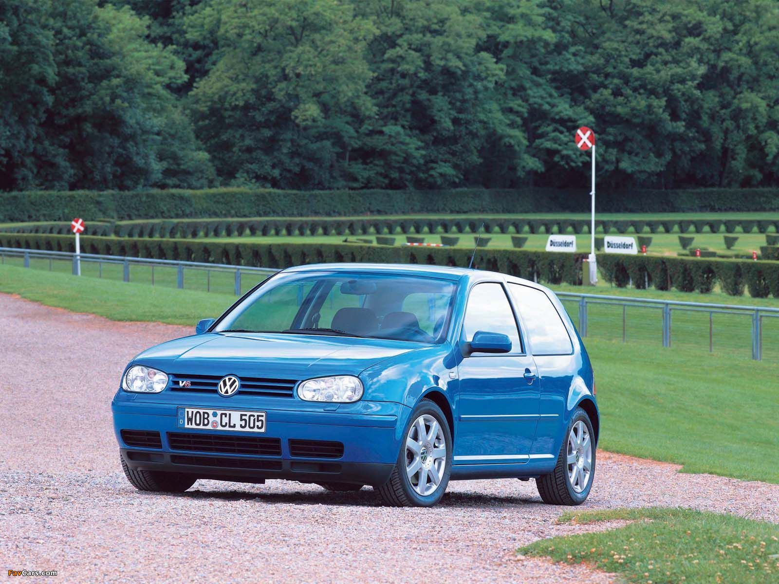 Photos of Volkswagen Golf V6 4MOTION 3-door (Typ 1J) 1999–2003 (1600 x 1200)