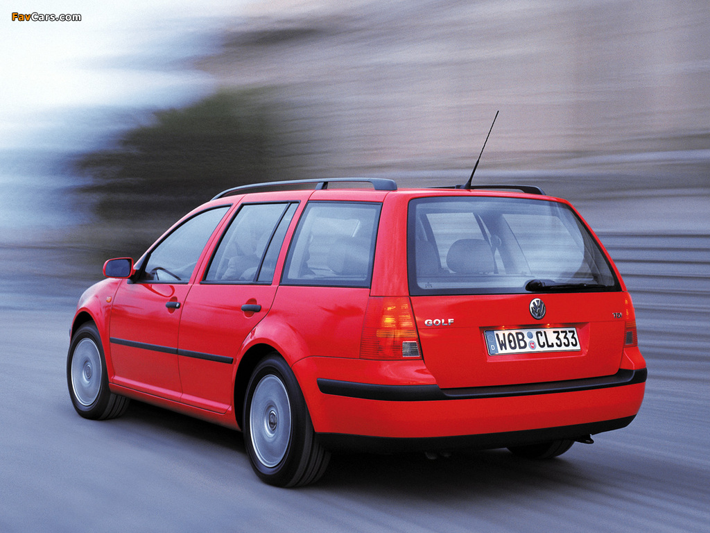 Photos of Volkswagen Golf Variant (Typ 1J) 1999–2007 (1024 x 768)