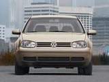Photos of Volkswagen Golf 2.0 5-door US-spec (Typ 1J) 1999–2003