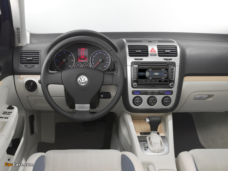 Photos of Volkswagen Golf TDI Hybrid Concept (Typ 1K) 2008 (800 x 600)