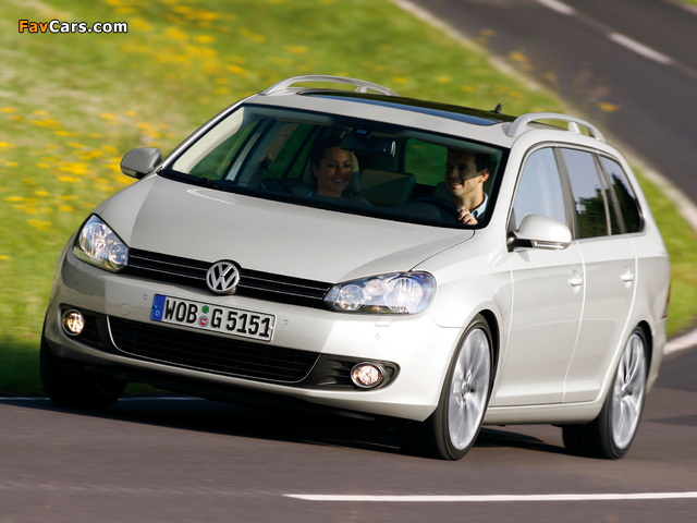 Photos of Volkswagen Golf Variant (Typ 5K) 2009 (640 x 480)