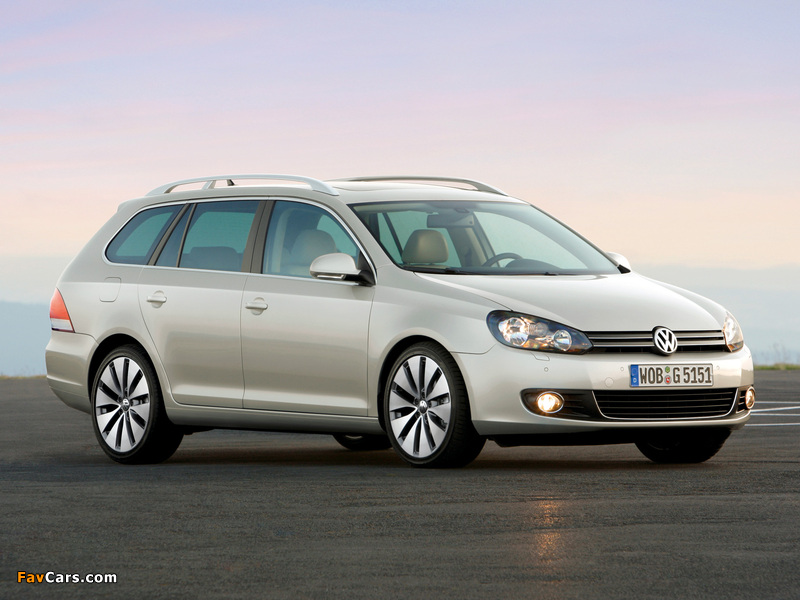 Photos of Volkswagen Golf Variant (Typ 5K) 2009 (800 x 600)