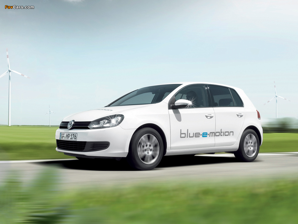 Photos of Volkswagen Golf Blue-e-motion Prototype (Typ 5K) 2010 (1024 x 768)