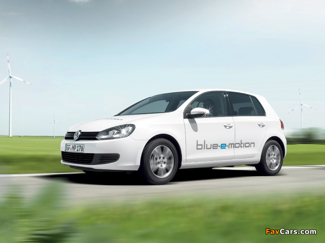 Photos of Volkswagen Golf Blue-e-motion Prototype (Typ 5K) 2010 (640 x 480)